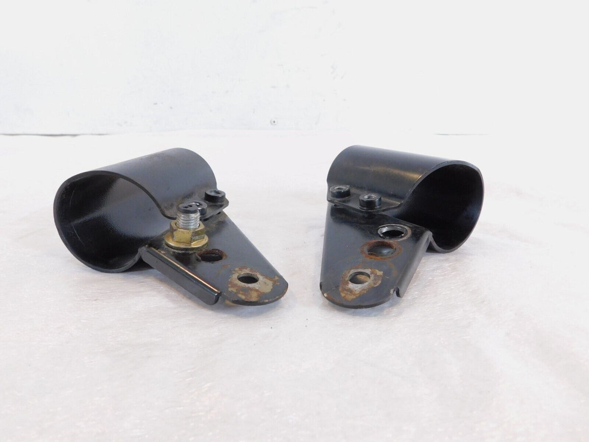 1997-2001 Buell M2 Cyclone Headlamp Headlight Left & Right Mount Bracket Clamps - C3 Cycle