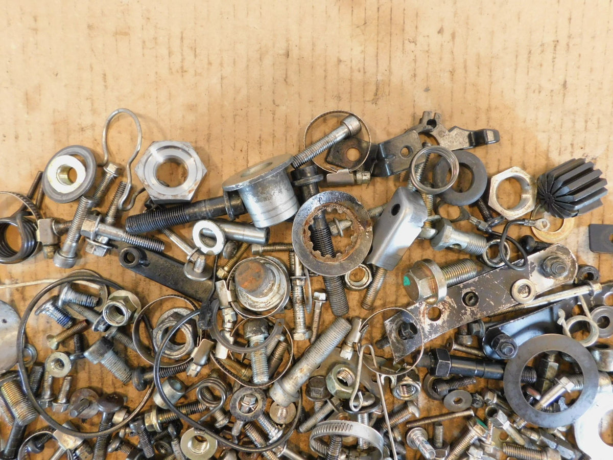 2003 03 Triumph Thunderbird Sport 900 Nut Bolt Brackets Parts Box Lot - C3 Cycle