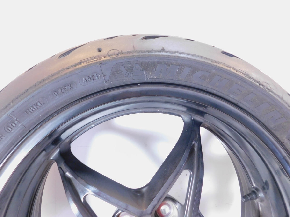 2018-2021 Kawasaki Ninja H2 SX SE ZX1002 Rear Wheel Rim & Tire - 49058-0696-60P - C3 Cycle