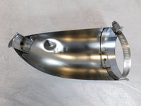 Indian Chief Chieftain & Roadmaster Rear Left Exhaust Header Pipe Cover Shield - C3 Cycle