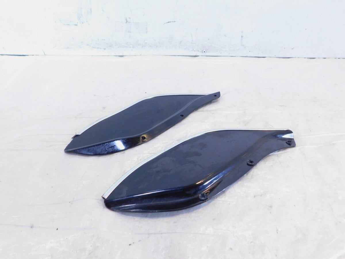 Harley Davidson Touring Electra Glide Street Glide Black Fairing Air Deflectors - C3 Cycle