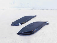 Harley Davidson Touring Electra Glide Street Glide Black Fairing Air Deflectors - C3 Cycle