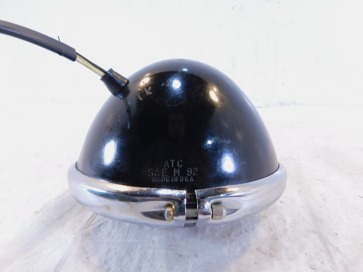 Harley Dyna Super Glide & Low Rider Black Headlight Head Lamp & Housing Bucket - C3 Cycle
