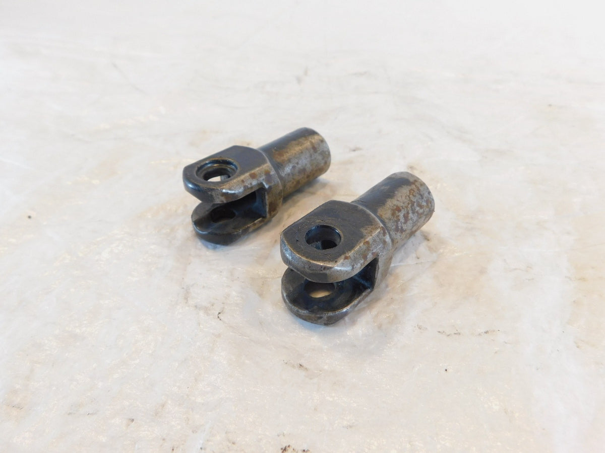 Harley Davidson Softail Deluxe Rear Passenger Footpeg Footrest Mount Brackets - C3 Cycle