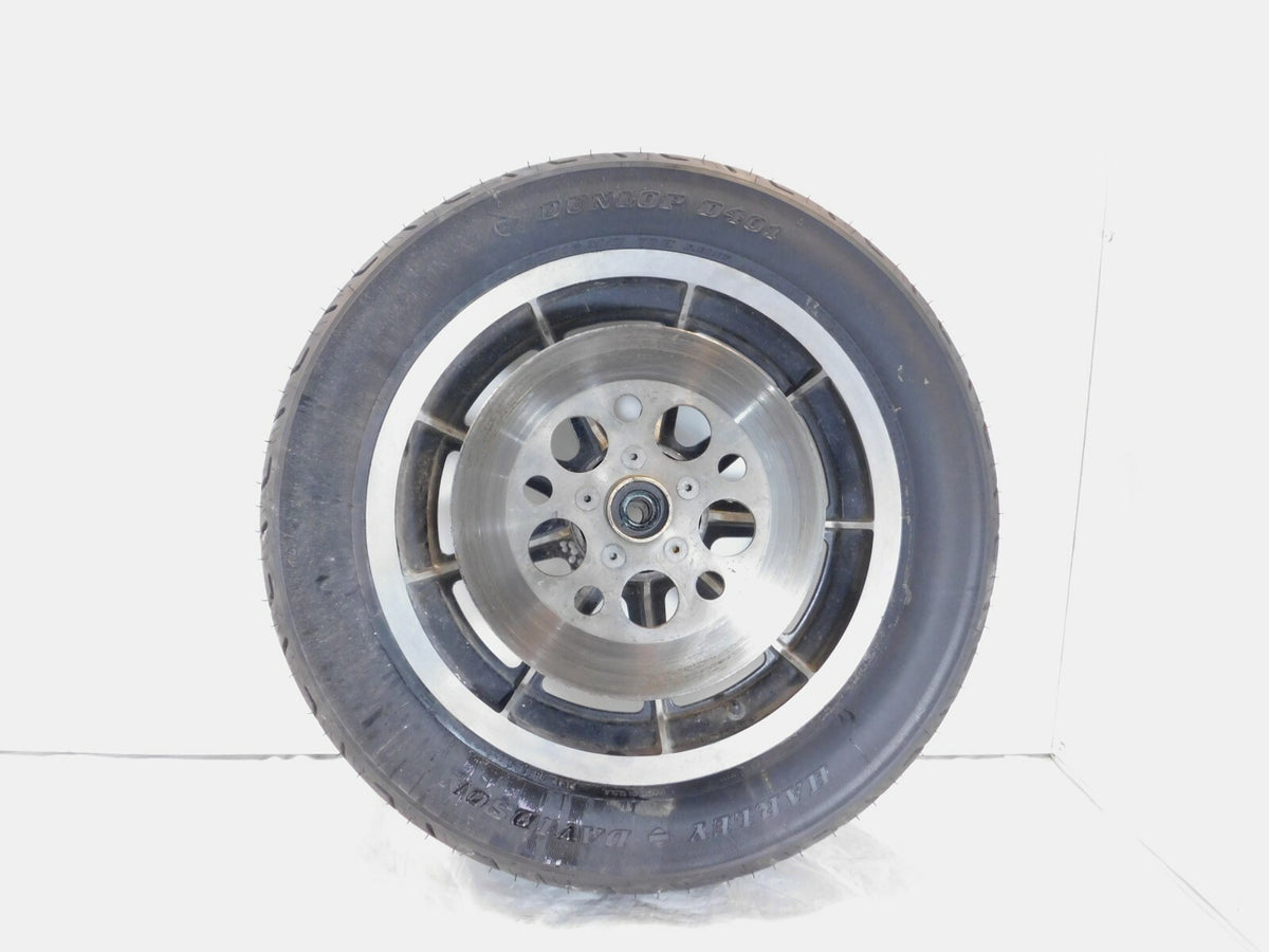 Harley Davidson Dyna Softail & Sportster 883 & 1200 Cast Rear Wheel Rim w/ Tire - C3 Cycle