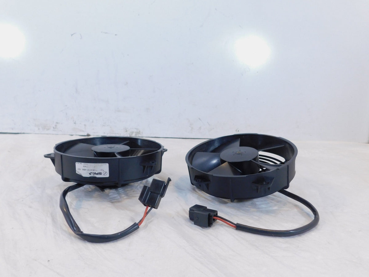 Erik Buell Racing EBR 1190 1190SX & Hammerhead Left Right Radiator Cooling Fans - C3 Cycle