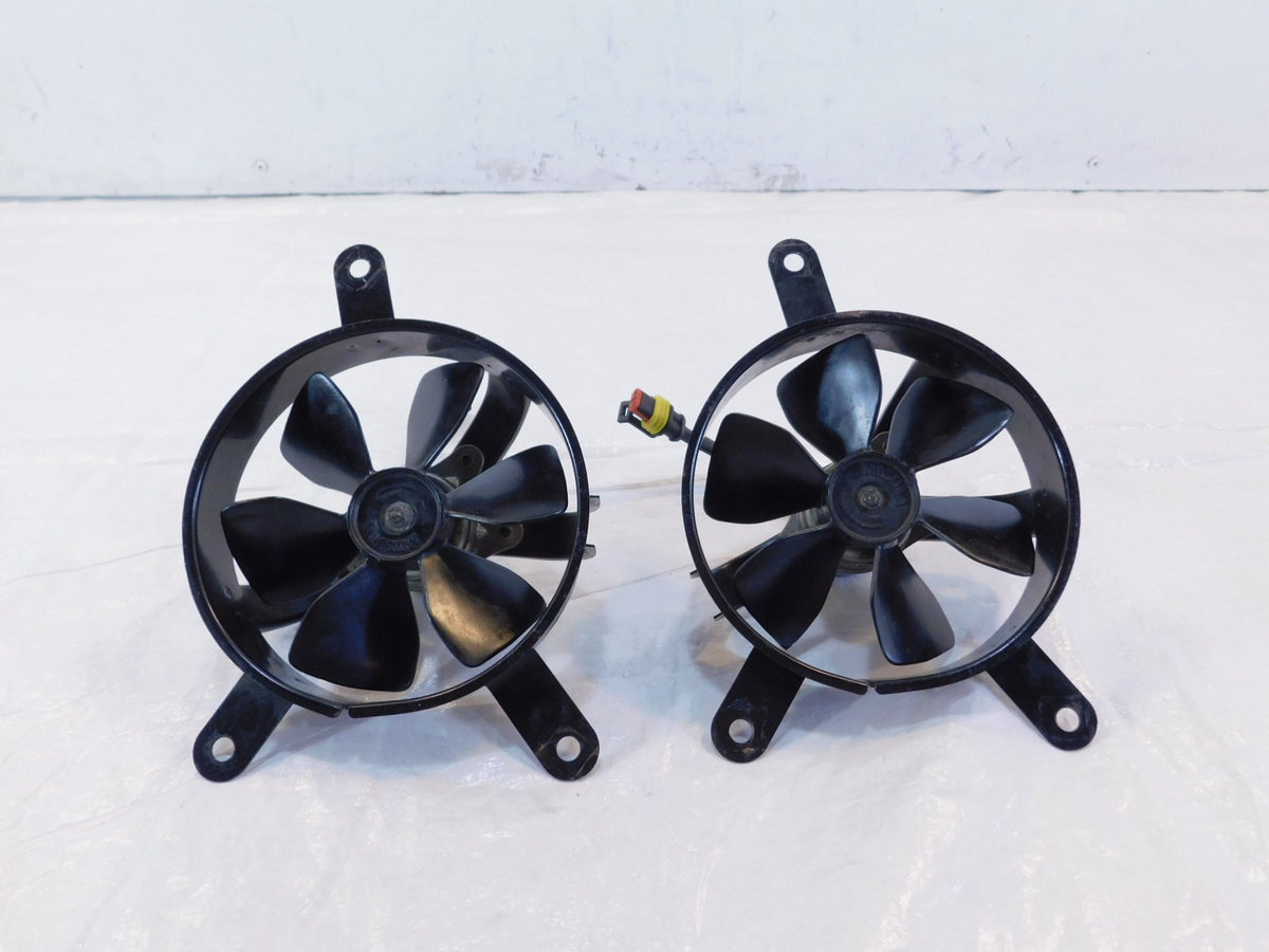 Ducati 749 749S & 999 999R Xerox Water Cooler Coolant Radiator Fan w/ Shroud - C3 Cycle