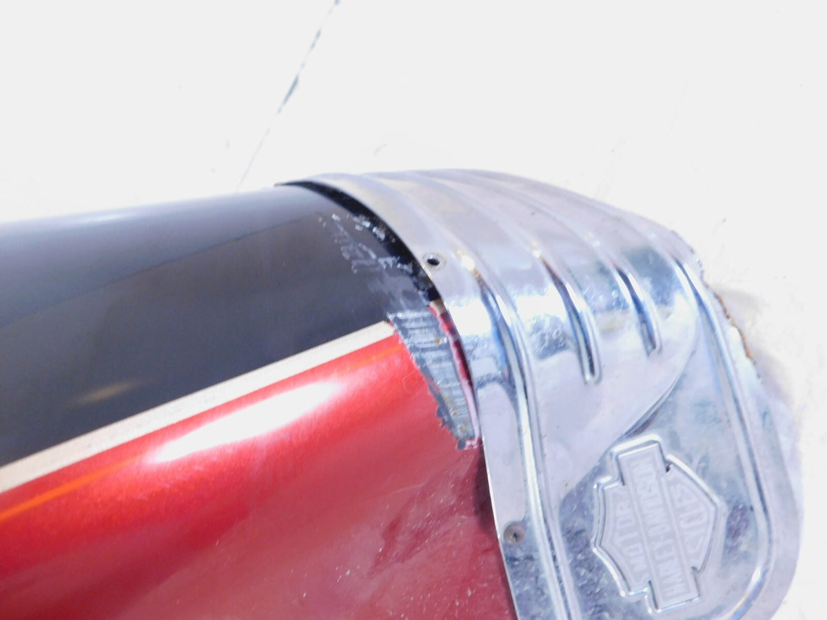 Harley Davidson EVO Touring Electra Glide Red & Black Front Wheel Cover Fender - C3 Cycle