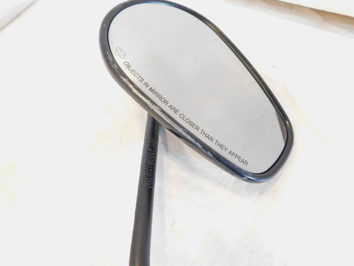 Harley Dyna Sportster Softail & Sportster Left Right Black Rear View Mirrors - C3 Cycle