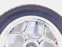 BMW K75 K75S K75RT K75T & K100 K100LT K100RS Silver Cast Rear Wheel Rim 2.75x17" - C3 Cycle