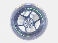 2013-2024 Kawasaki Ninja ZX6R ZX636 ABS Black Rear Wheel Rim & Tire - Bent - C3 Cycle