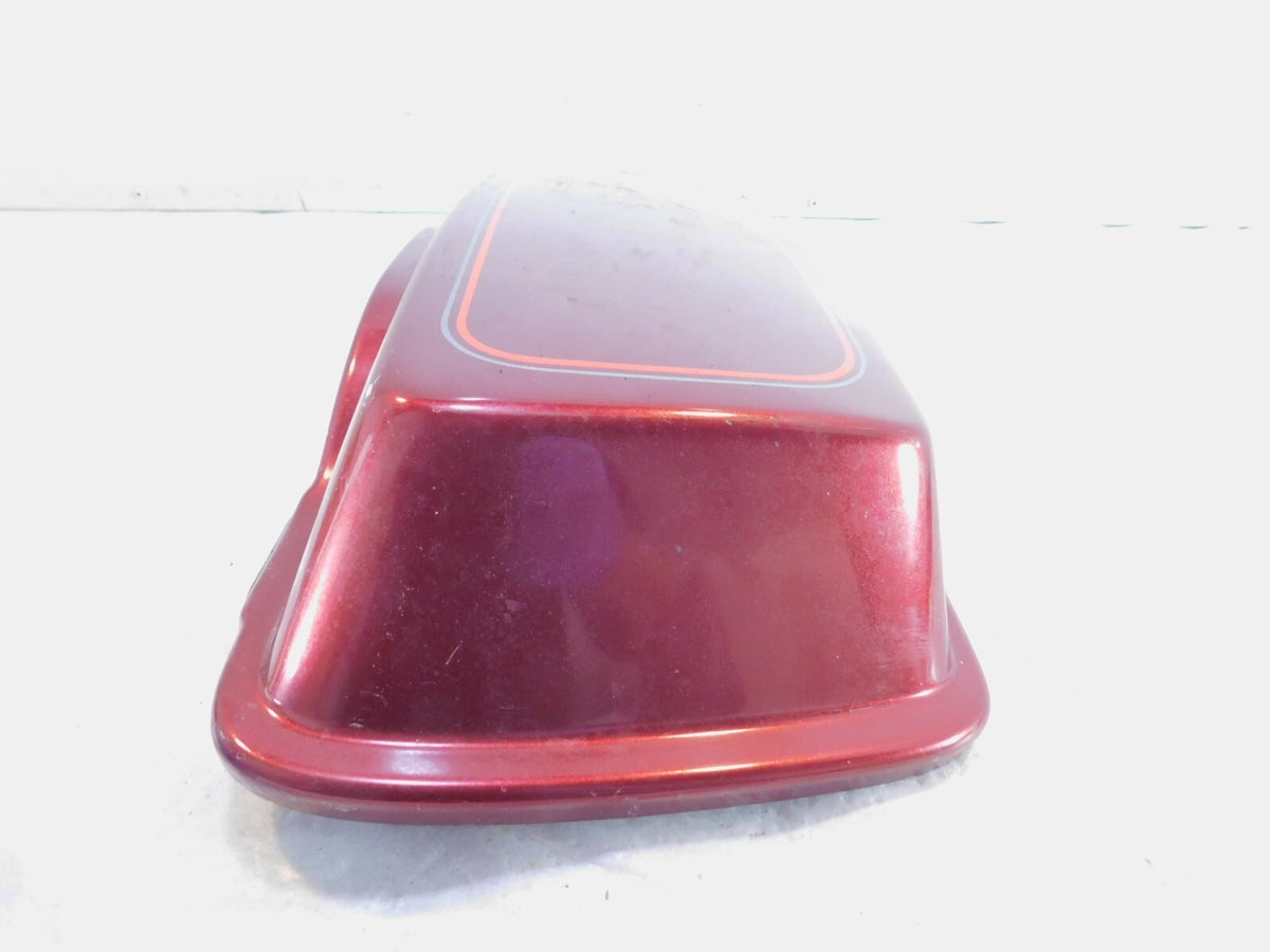 Harley Davidson Touring Road King & Electra Glide Red Left Saddlebag Cover Lid - C3 Cycle