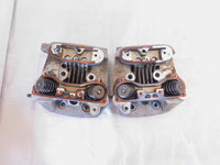 Harley Davidson Sportster 883 Hugger & Custom Silver Cylinder Heads w/ Valves - C3 Cycle