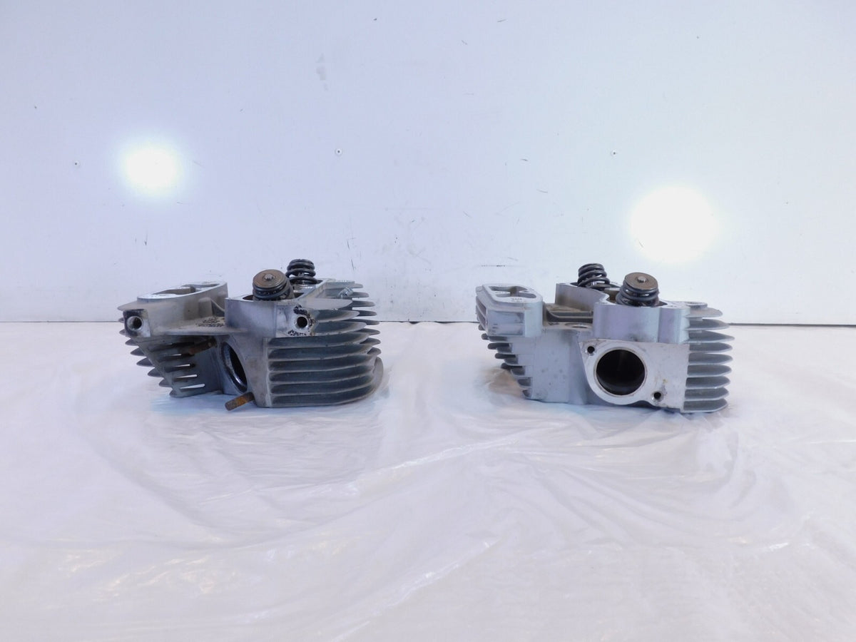 04-06 Harley Davidson Sportster XL 883 Front Rear Silver Cylinder Heads & Valves - C3 Cycle
