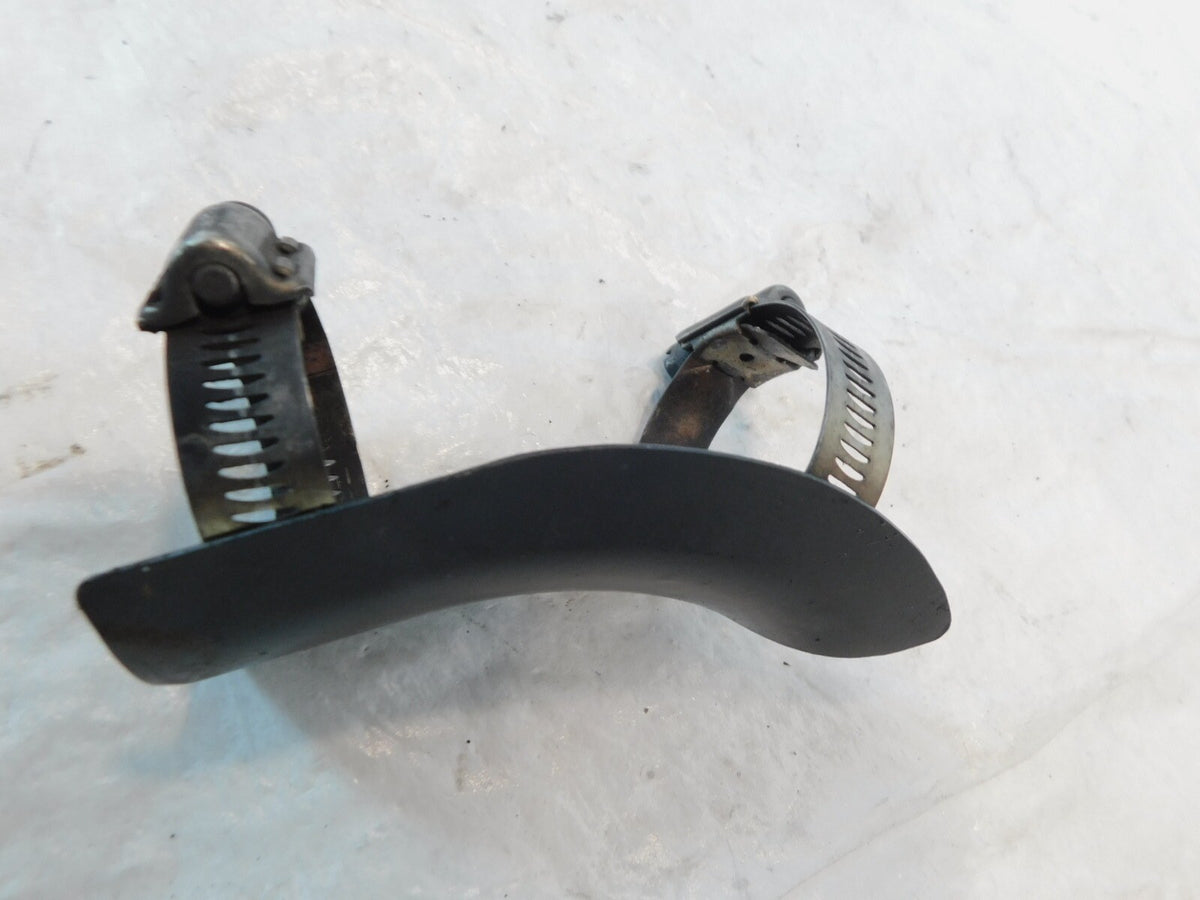 1993 & 1994 Harley Davidson Dyna Black Exhaust Header Pipe Crossover Shield - C3 Cycle