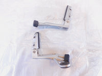 2005-2010 BMW R1200R R1200ST Rear Footrest Mount Plate Brackets & Foot Pegs - C3 Cycle