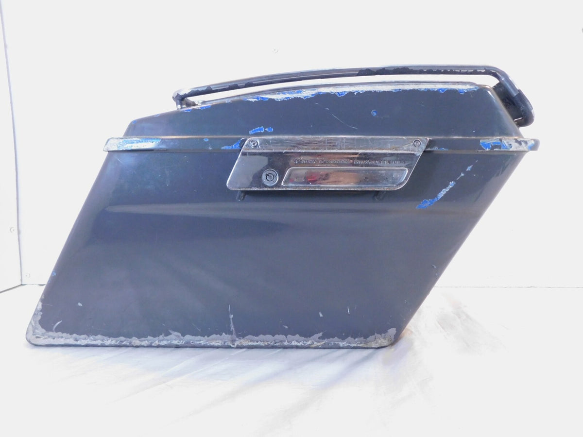 Harley Davidson Road King Street & Electra Glide Black Right Saddlebag Assembly - C3 Cycle