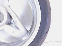 2001-2005 BMW F650CS F650 CS Scarver Silver Rear Rim Wheel & Tire - 36317681009 - C3 Cycle