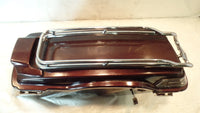 Harley Davidson Touring Road King Street & Electra Glide Maroon Left Saddlebag - C3 Cycle