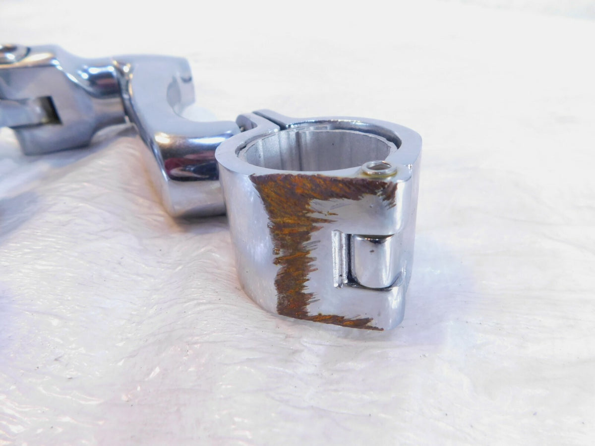 1999 Victory V92 Standard Cruiser Chrome Front Engine Crash Guard Highway Pegs - C3 Cycle