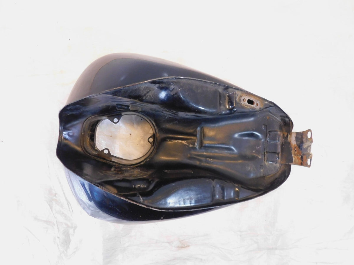 1996-2004 Suzuki Savage LS650 Black Gas Petrol Fuel Tank Reservoir Cell - Dented - C3 Cycle