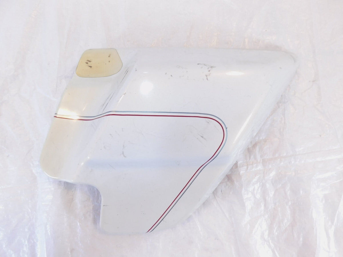 Harley Touring Road King Electra Glide Ultra Classic White Right Side Cover - C3 Cycle