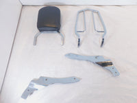 Yamaha V-Star 650 XVS650 Custom Rear Passenger Sissy Bar Backrest & Luggage Rack - C3 Cycle