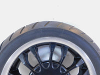 Piaggio Vespa Sprint 50 125 150 Black Spoked Rear Wheel Rim w/ Tire 12x3 - C3 Cycle