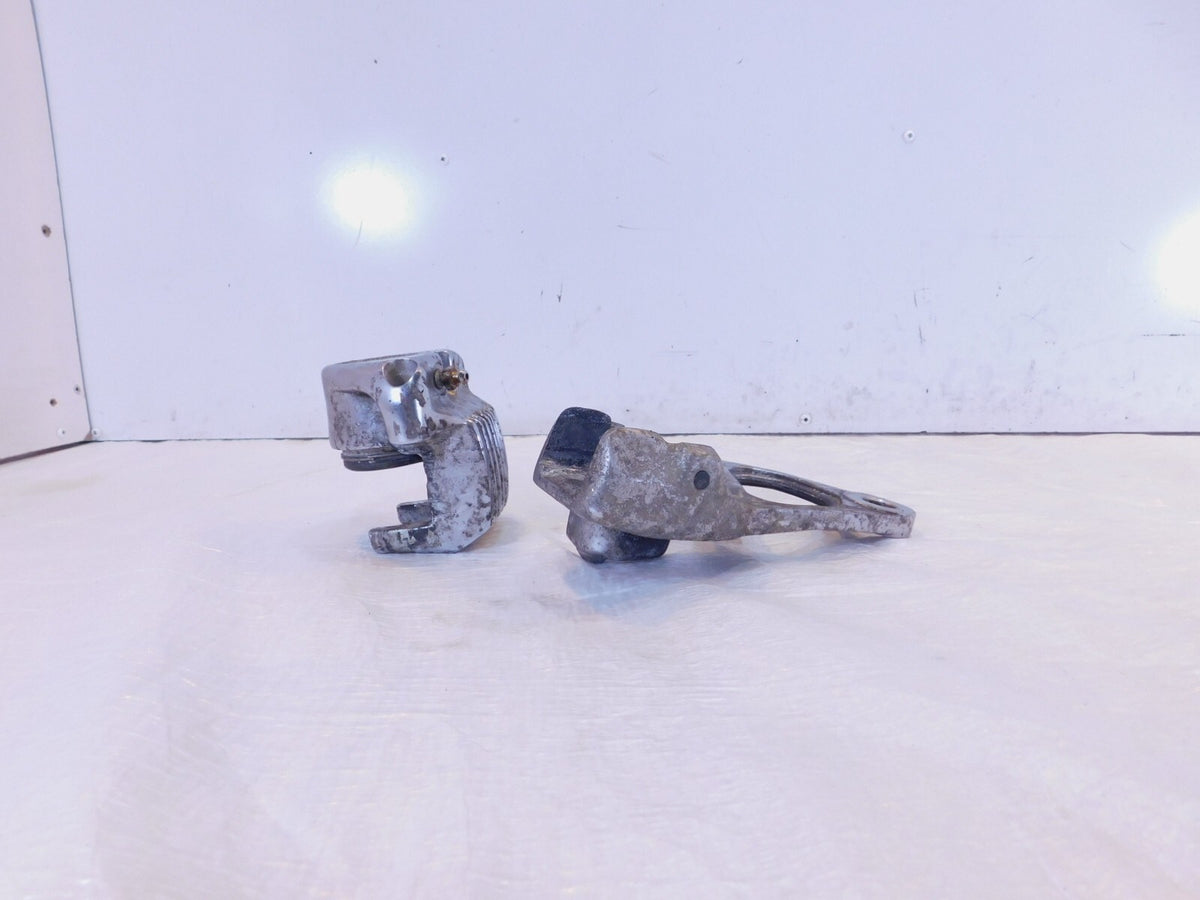 Harley Davidson Sportster 883 & 1100 Chrome Rear Brake Disc Caliper with Bracket - C3 Cycle
