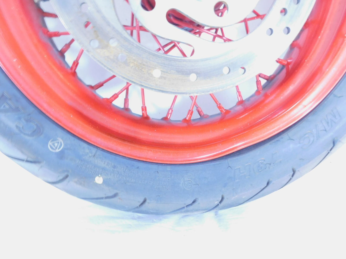 Harley Davidson Dyna Super Glide Custom & Low Rider Laced Rear Wheel Rim & Tire - C3 Cycle