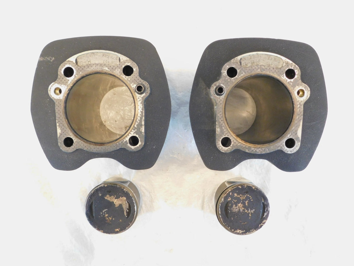Harley Davidson Twin Cam Touring Dyna & Softail Engine Pistons & Black Cylinders - C3 Cycle