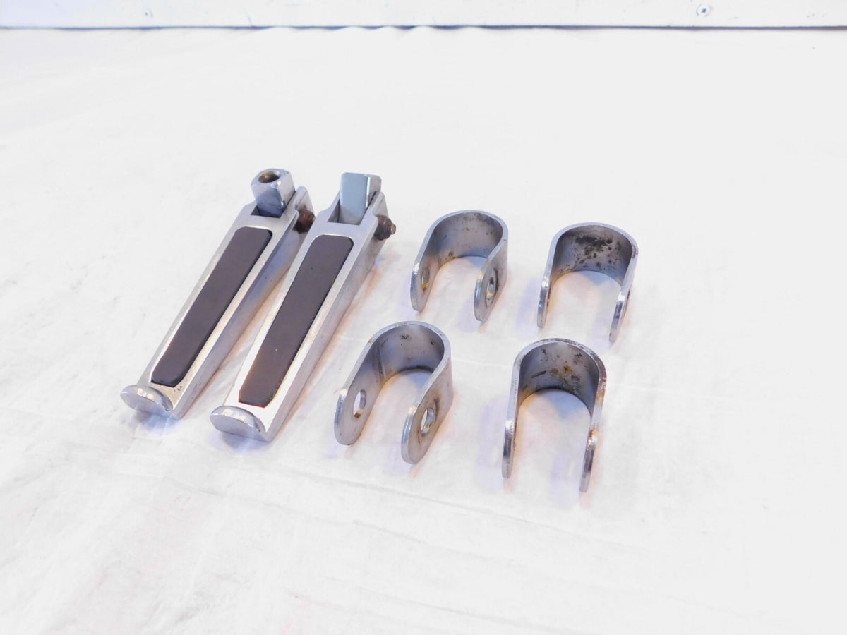 1994 94 Honda VT1100C Shadow 1100 Front Left/Right Crash Guard Highway Foot Pegs - C3 Cycle