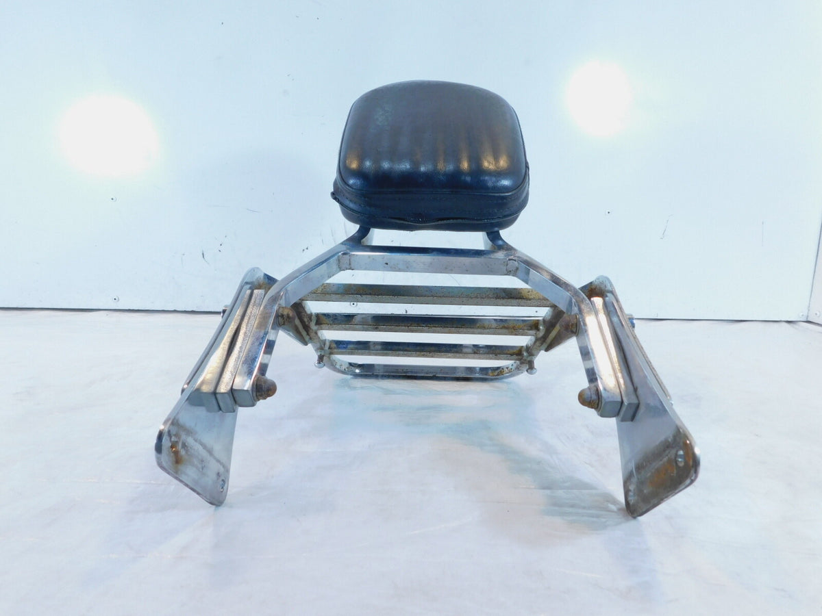 1996-2004 Kawasaki Vulcan Classic VN1500 Rear Backrest Sissybar & Luggage Rack - C3 Cycle