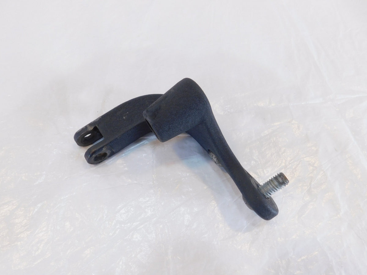 Harley Dyna Wide Glide & Fat Bob Forward Controls Black Left Footpeg Mount - C3 Cycle