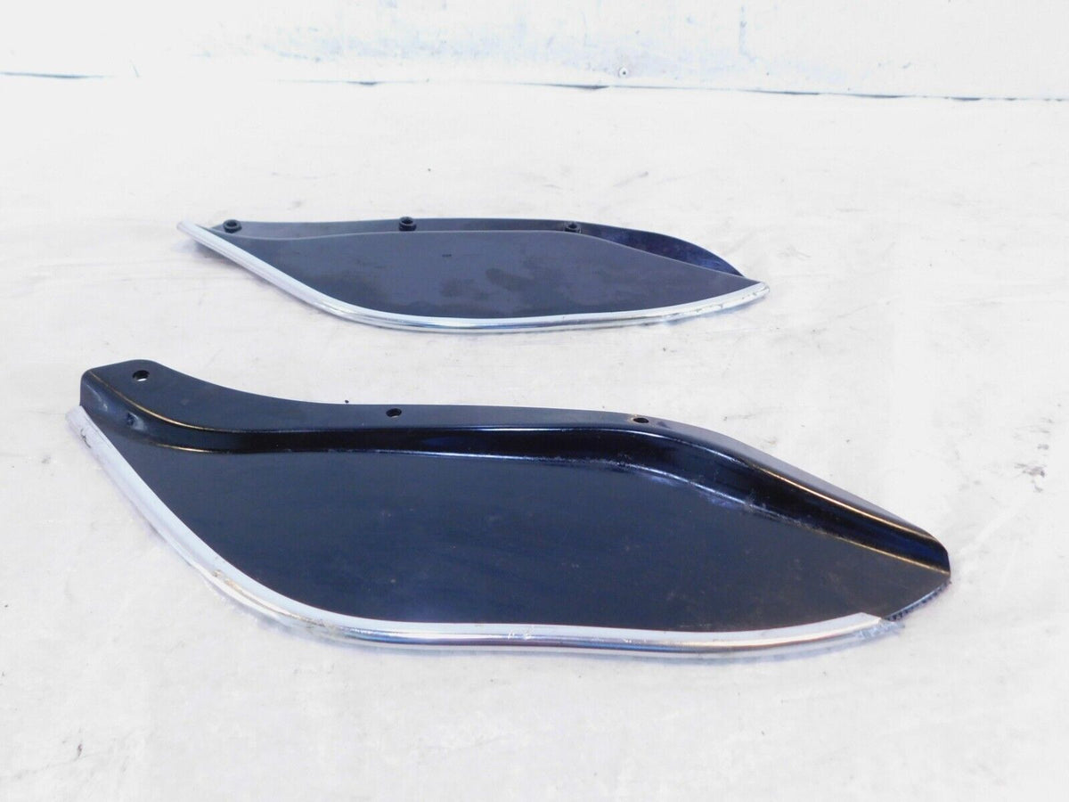 Harley Davidson Touring Electra Glide Street Glide Black Fairing Air Deflectors - C3 Cycle