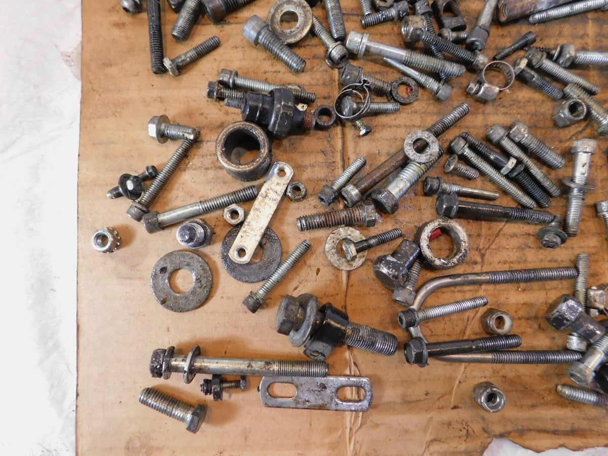 1988 Harley Davidson Sportster 883 1200 Hardware Nut Bolt Brackets Parts Box Lot - C3 Cycle
