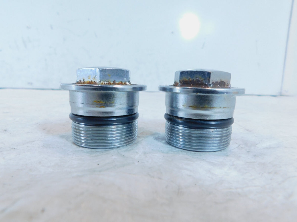1987-2009 Suzuki VS1400 VL1500 Intruder Boulevard S83 Front Fork Tube Plug Caps - C3 Cycle