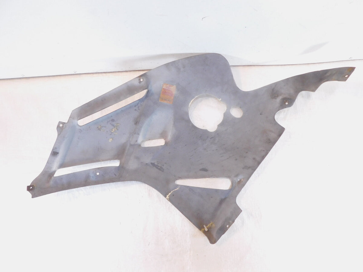 1994 Yamaha FZR600R White Right Lower Fairing Cowl Cowling - Fiberglass - C3 Cycle