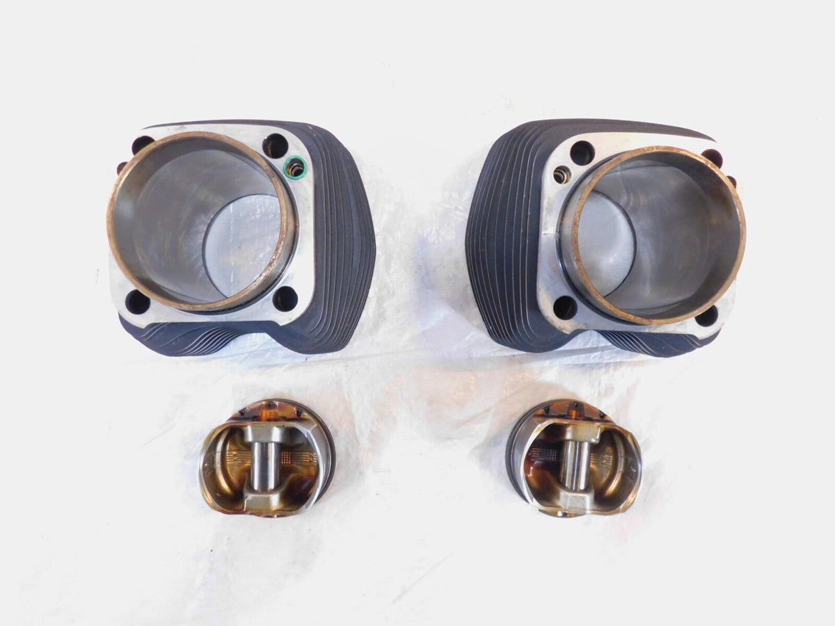 Harley Davidson Twin Cam Touring Dyna & Softail Engine Pistons & Black Cylinders - C3 Cycle