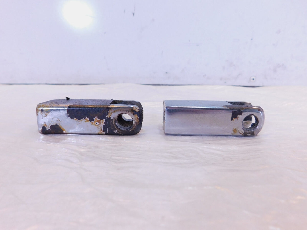 Harley Davidson Sportster 883 1200 Black Rear Passenger Footpeg Footrest Bracket - C3 Cycle