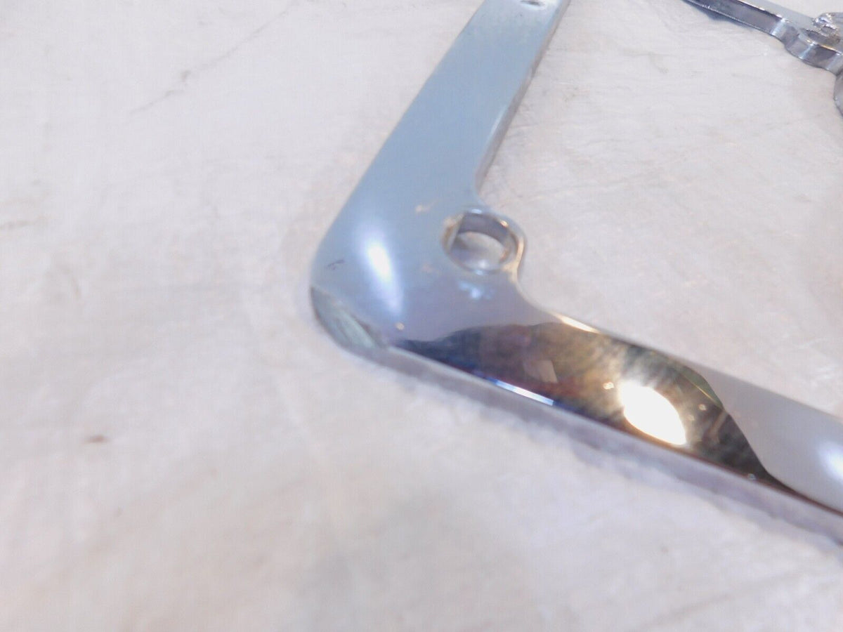 1986-1990 Harley Davidson Sportster 883 Chrome Eagle Rear License Plate Trim - C3 Cycle