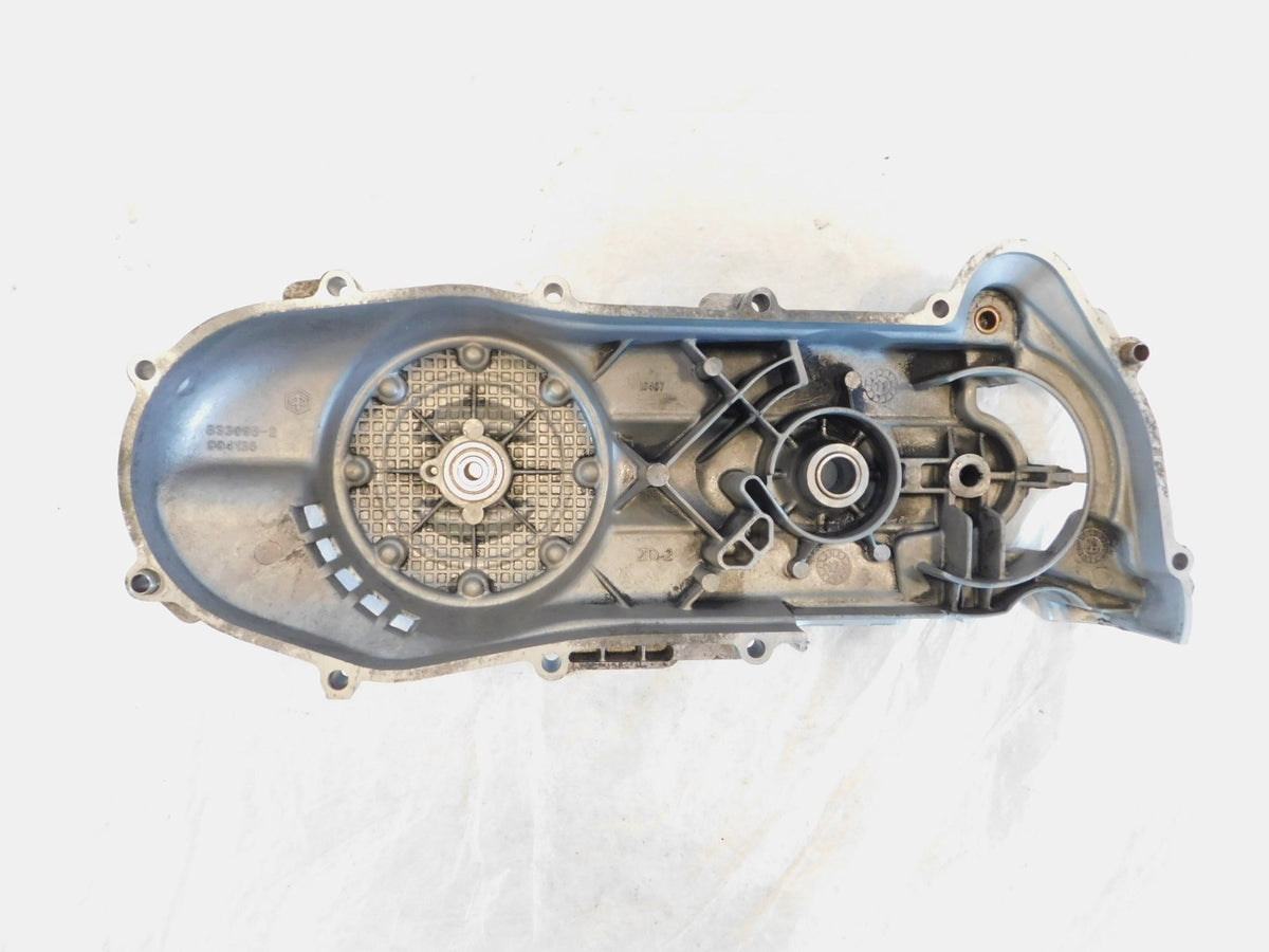 09-13 Piaggio Vespa LX S 50 Engine Motor Crankcase Transmission Primary Cover - C3 Cycle