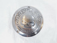 Harley Davidson Twin Cam Touring Dyna Softail Willie G Skull Derby Clutch Cover - C3 Cycle