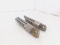 Harley Davidson FXR Dyna Sportster & Softail Silencer Style Footpegs Footrests - C3 Cycle