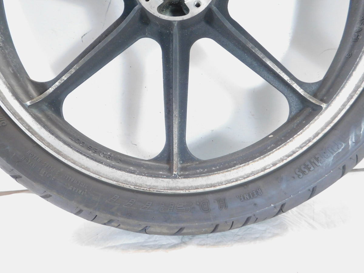 Kawasaki LTD Belt KZ440 KZ440D Front Spoked Mag Wheel Rim & Tire 19" x 1.85" - C3 Cycle