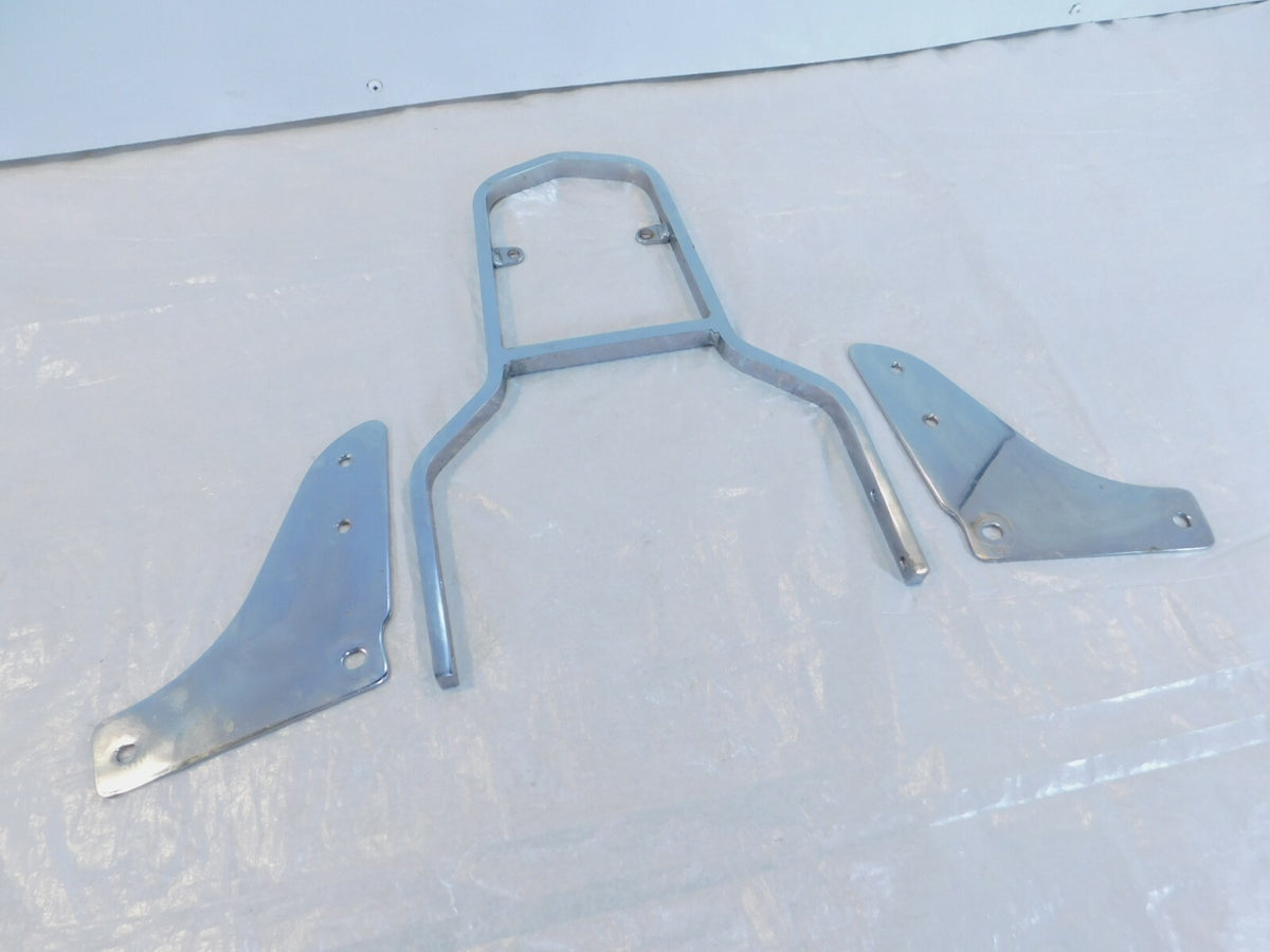 1997 & 1998 Honda VT1100 Shadow 1100 ACE Chrome Rear Passenger Backrest Sissybar - C3 Cycle