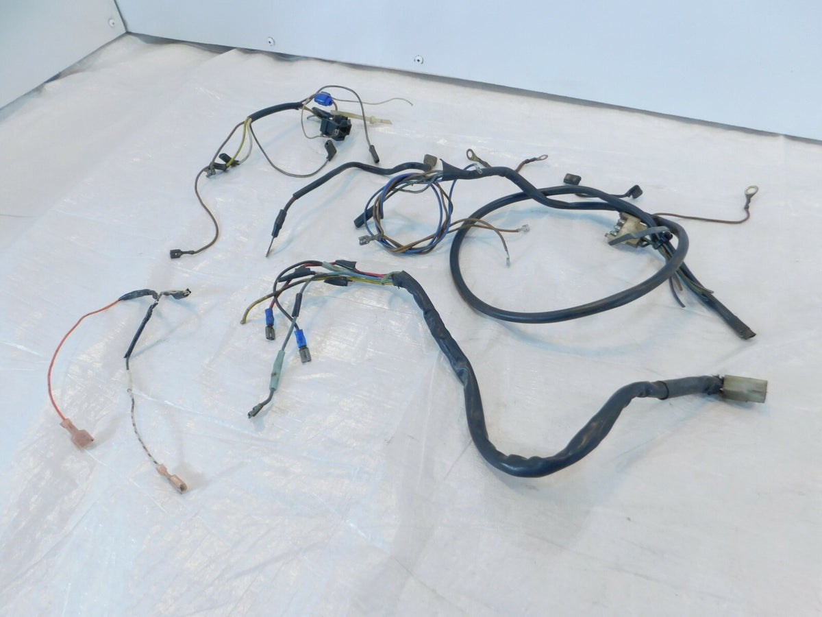 1977 77 BMW Airhead R100 R100/7 Misc Electrical Wiring Wire Plug Sub Harnesses - C3 Cycle