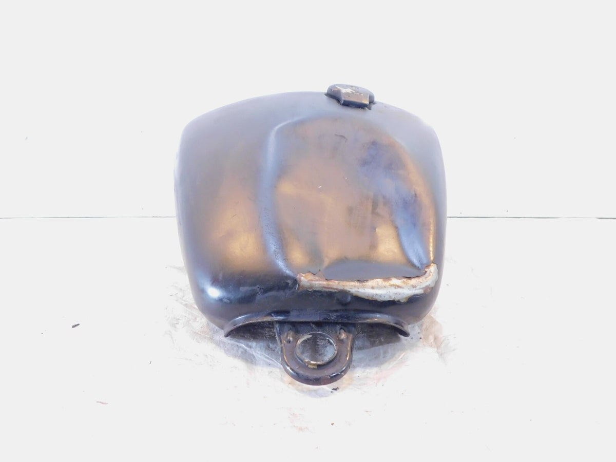 1986 Yamaha Virago 1100 XV1100 Black Gas Petrol Fuel Tank Reservoir - Dented - C3 Cycle