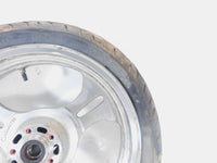 02-03 Kawasaki Vulcan 1500 VN1500 Mean Streak Front Silver Wheel Rim -For Parts - C3 Cycle