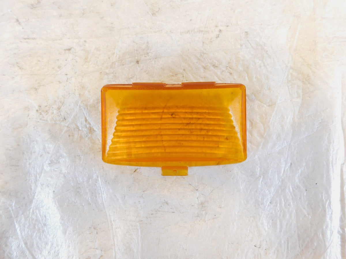 Harley Davidson Softail Electra & Tour Glide Orange Front Fender Tip Lamp Lens - C3 Cycle